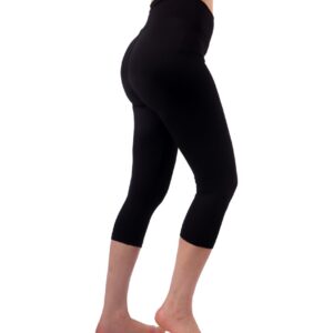 Capri legíny s vysokým pásom