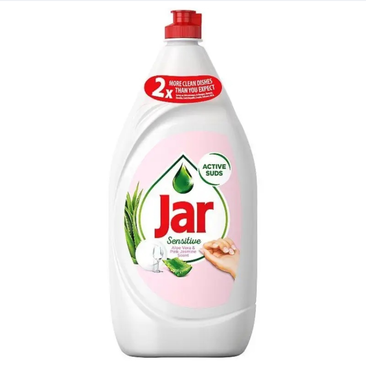 JAR 1350ml Sensitive Aloe Vera & Jasmine