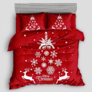 VIANOČNÉ 3D obliečky MERRY - 7 dielne