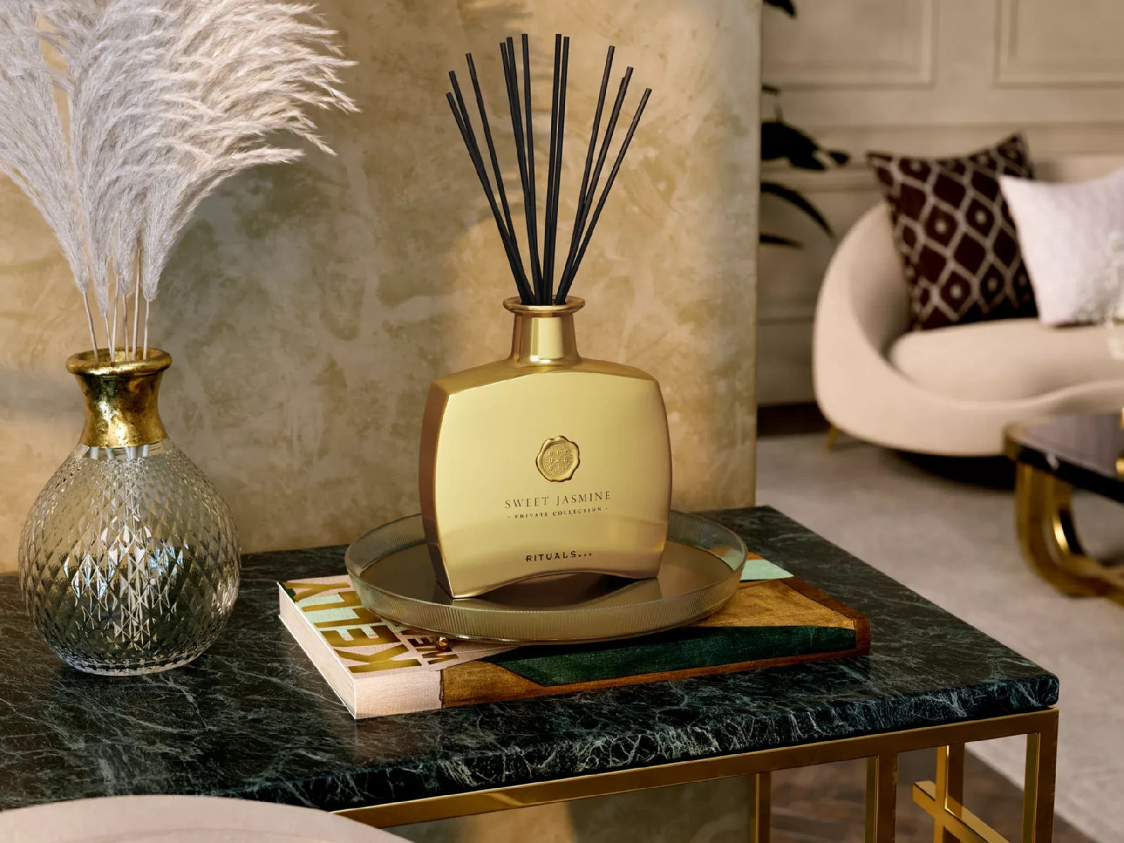 Sweet Jasmine Fragrance Sticks 450ml – Obrázok 2