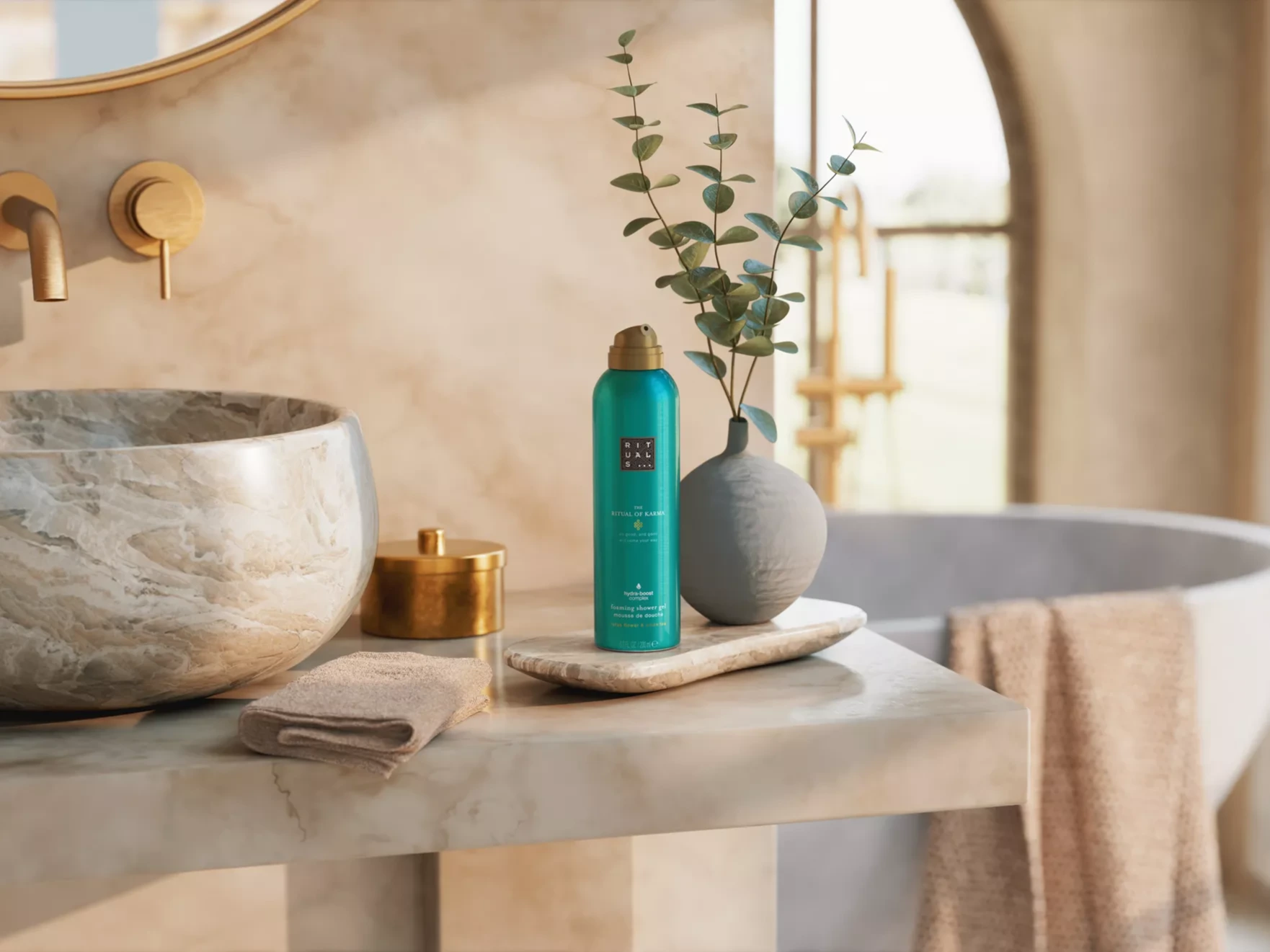 Karma Foaming Shower Gél 200ml – Obrázok 2