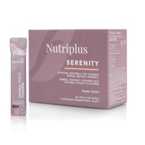 Nutriplus | Serenity čaj s broskyňovou príchuťou 1,7 gx 30 ks