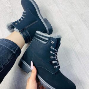 KOTNÍKOVÉ ZATEPLENÉ TOPÁNKY - ČIERNE