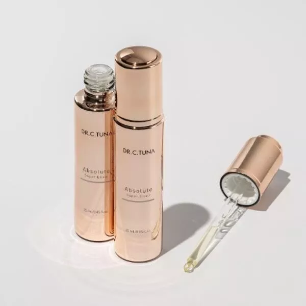 Farmasi - darčeková sada Absolute Super Elixir 2x suchý olej + roller – Obrázok 3