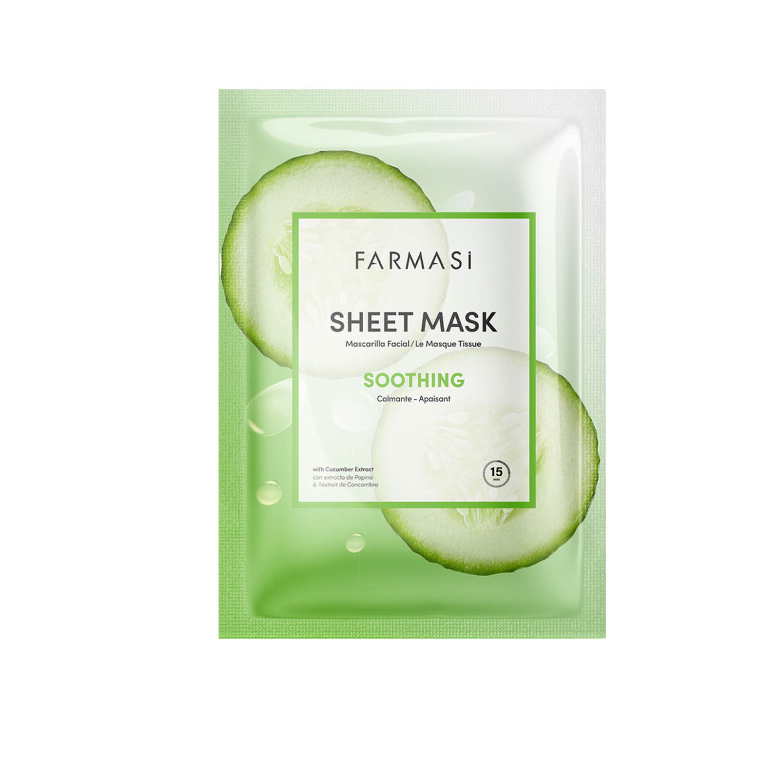 Upokojujúca textilná maska