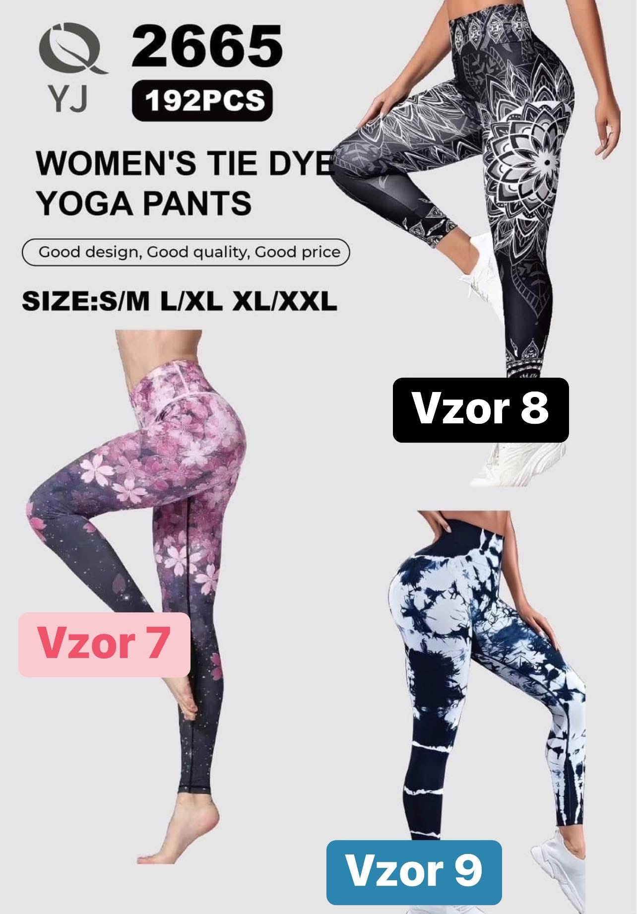 Vzorové legíny s vysokým pásom