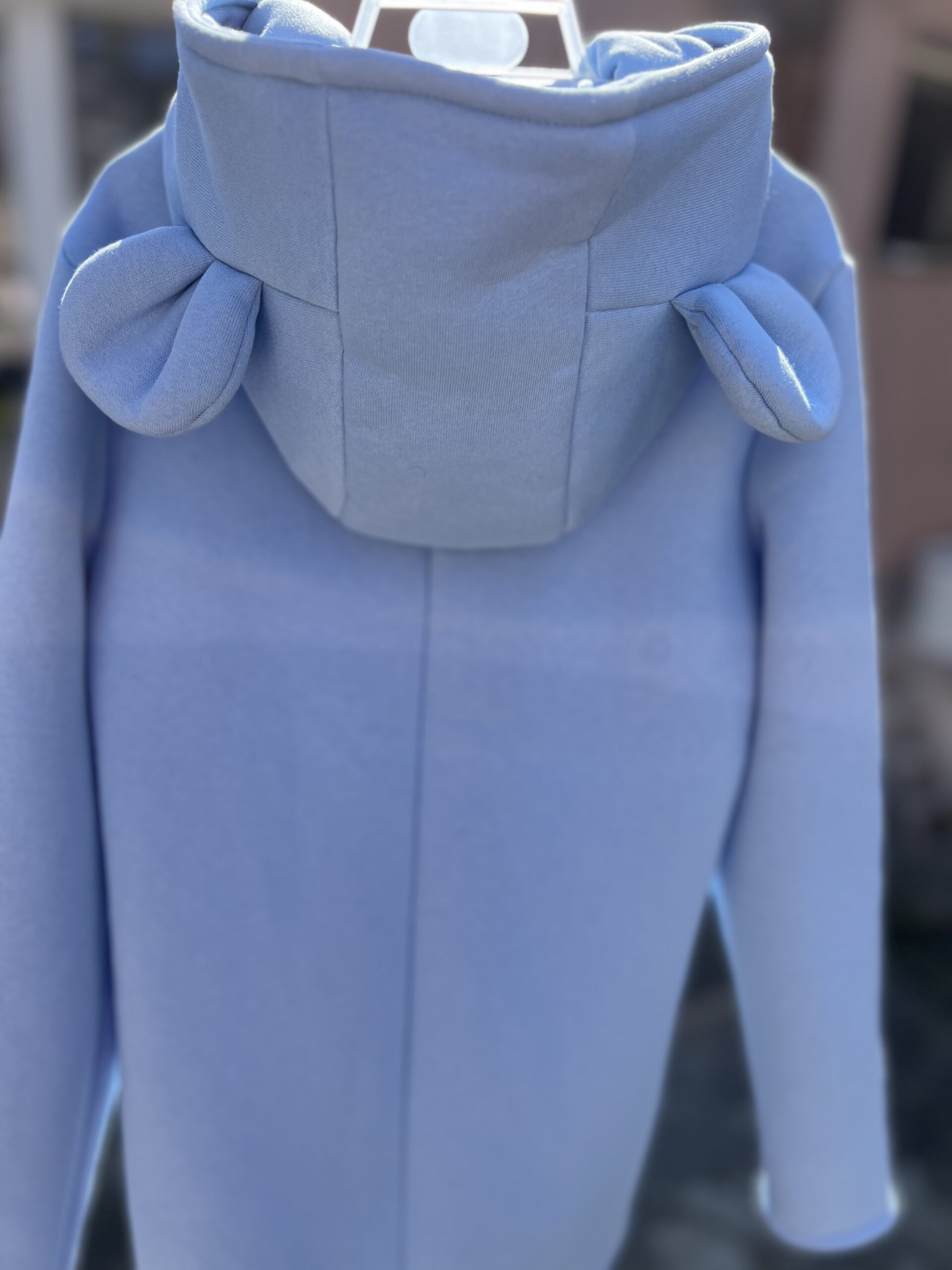 Bunny Kids Mikino-kabátik Medvedík - NEBESKY MODRÝ – Obrázok 2