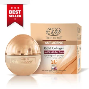 Eva Skin Clinic denný krém proti vráskam Gold Collagen SPF 15