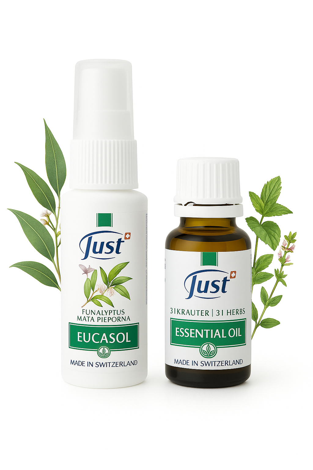 JUST | TOP 2 PRODUKTY | EUCASOL + 31 BYLIN