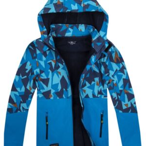 Chlapčenská softshellová bunda s fleecom Wolf