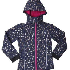 Dievčenská softshellová bunda s fleecom Wolf