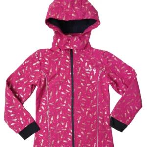 Dievčenská softshellová bunda s fleecom Wolf