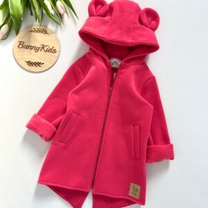 BUNNY KIDS MIKINO-KABÁTOK MACKO – JAHODOVÁ